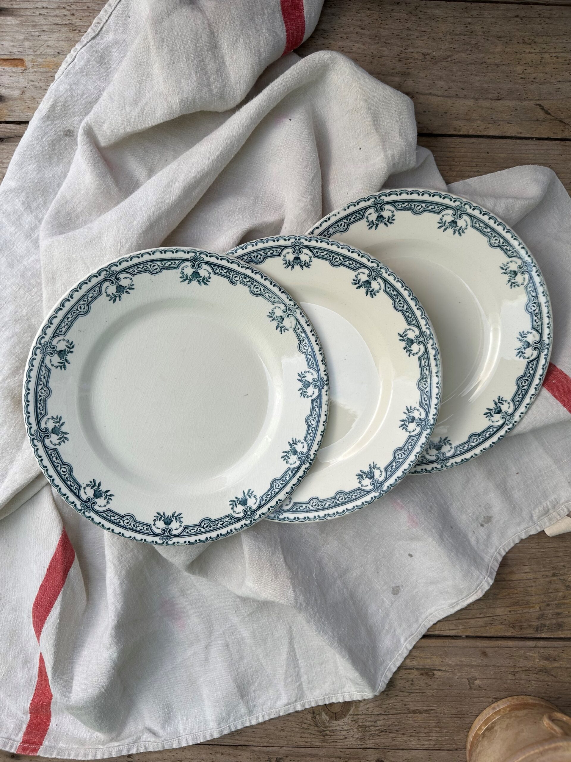 Set of 3 French Side Plates